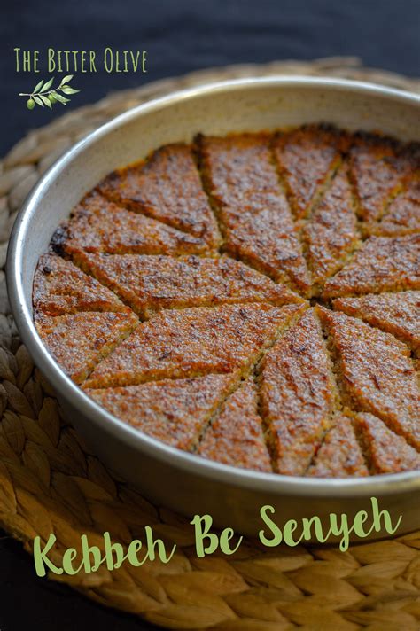 Baked Kibbeh (Kibbeh bel Seneyeh) | Recipes, Baked kibbeh recipe, Indian dessert recipes