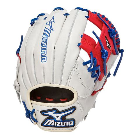 Mizuno MVP Prime SE Series Baseball Glove 11.75" Silver/Red/Royal ...