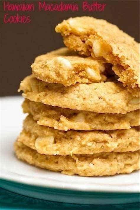 Hawaiian Macadamia Butter Cookies Recipe | Just A Pinch Recipes