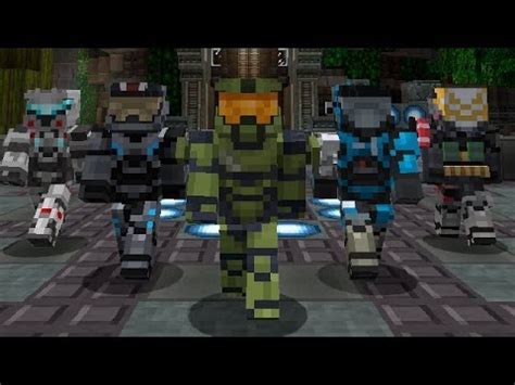 Minecraft - Halo Mash-up Pack Trailer - YouTube