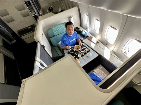 BoardingArea on Twitter: "Trip Report: The Longest 747 Flight – Korean Air B747-8 First Class ...