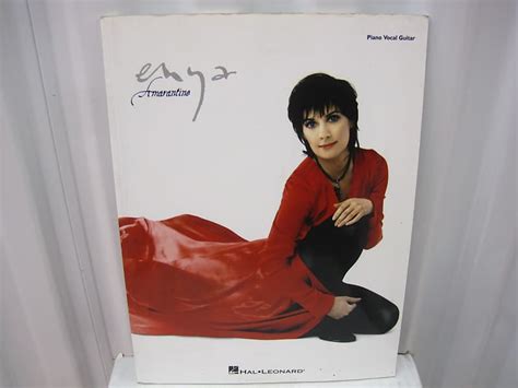 Enya Amarantine Sheet Music Song Book Songbook Piano Vocal | Reverb