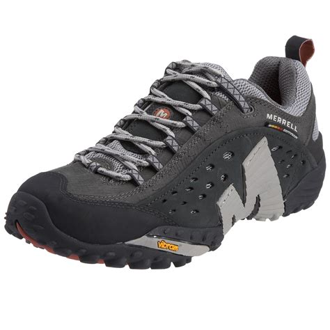 Amazon.com | Merrell Men's Intercept Fashion Sneaker, Charcoal, 10 MUS | Fashion Sneakers