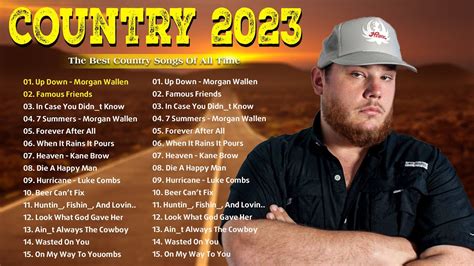 NEW Country Music Playlist 2023 (Top 100 Country Songs 2023)-chris stapleton,luke bryaan,luke ...