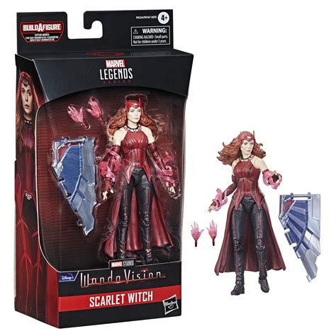 Hasbro Marvel Legends Series Avengers 6-inch Action Figure Toy Scarlet ...