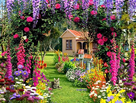 Home Garden Wallpapers - Top Free Home Garden Backgrounds - WallpaperAccess