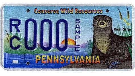 Images: Pennsylvania special fund license plates