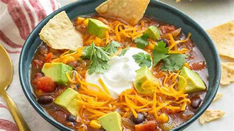 Easy Taco Soup Recipe