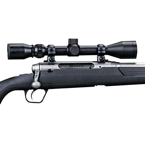 Savage Arms Axis XP Scoped Stainless/Black Bolt Action Rifle - 350 ...