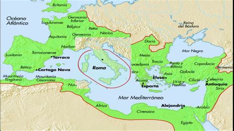 Imperio Romano mapa - YouTube