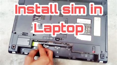 How To Insert Sim In Laptop | How To Install Sim In Laptop | How To Insert Sim In Acer Laptop ...