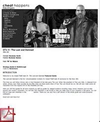 Grand Theft Auto IV: The Lost and Damned - Featured Guide - Cheat Happens