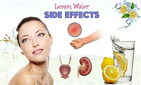 14 Unexpected Lemon Water Side Effects On Health And Beauty