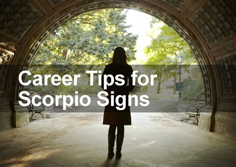 Career Tips for Scorpio Signs to Get Your Dream Job this Month