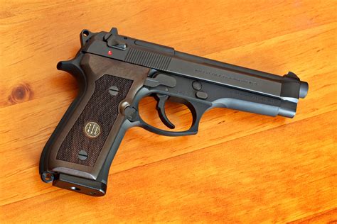 Beretta Walnut Grips on Beretta 92FS | For some time I have … | Flickr