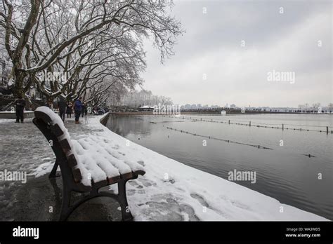 The west lake scenery Stock Photo - Alamy