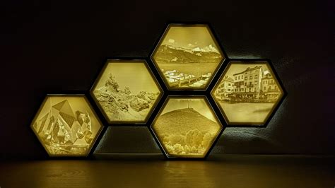 3D Print Your Own Hexagon Lithophane Easily • ItsLitho