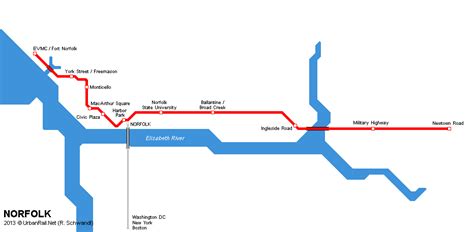 UrbanRail.Net > USA > Norfolk (Hampton Roads) Light Rail | Light rail ...