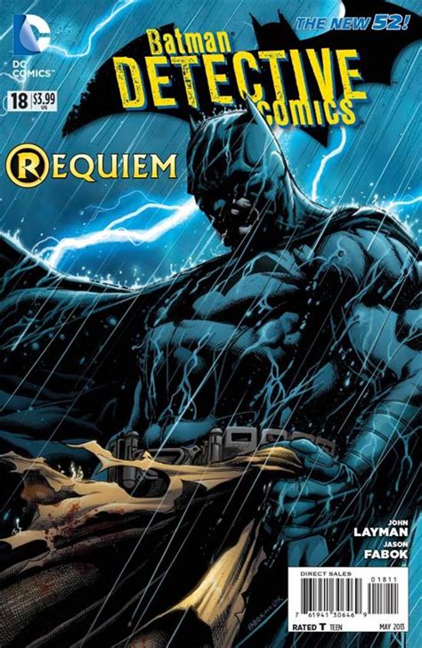 Batman Mourns Robin In The Rain On New Detective Comics Cover