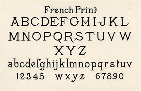 French style fonts from Draughtsman's Alphabets by Her… | Flickr