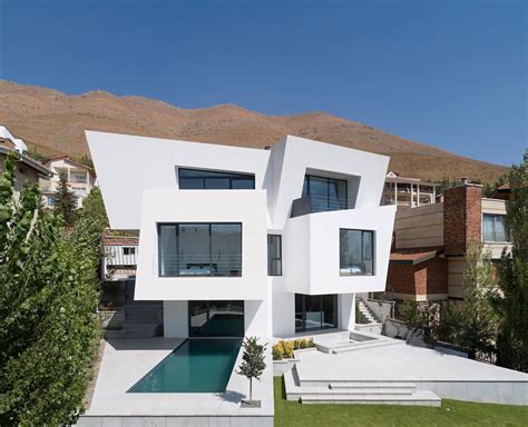 Cantilever House in Mosha, Iran Designed|Houses