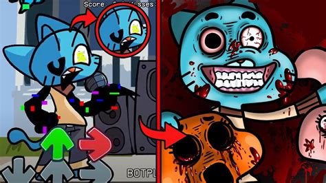 References in Pibby VS NEW Corrupted Gumball x FNF | Come and Learn ...