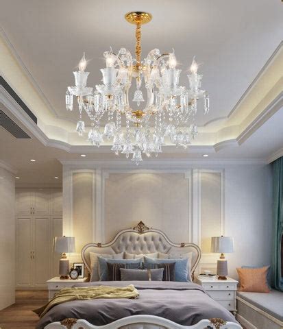 Crystal chandelier for bedroom — Mirodemi