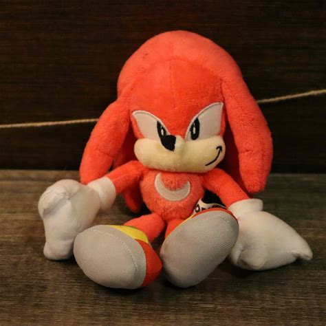 Mavin | Jazwares Sonic The Hedgehog Classic Knuckles The Echidna Plush Toy New Tag RARE