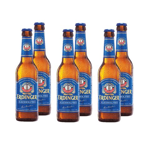 (Case of 6) Erdinger Non-Alcoholic Malt Beer 330ml ($4 each) - beclink.com