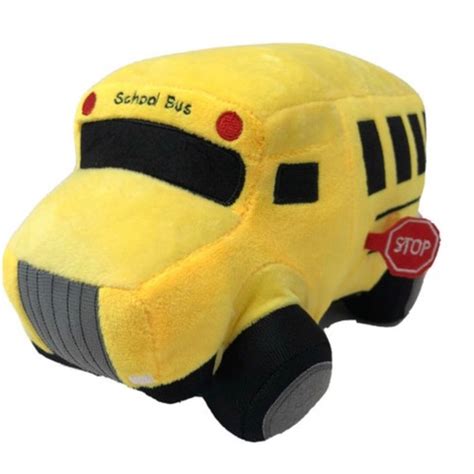 Cozy Bear | Toys | New Yellow School Bus Soft Stuffed Plush Toy | Poshmark