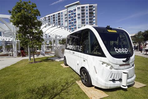 Orlando, Florida, debuts self-driving shuttle that will whisk passengers around downtown