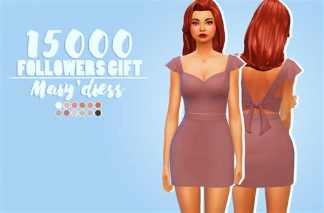 Mary's dress - . | Sims 4 bébé, Vetement femme enceinte, Sims