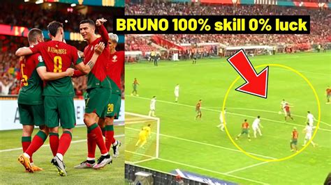 Bruno Fernandes 2 goals and 1 assist as Portugal win over Bosnia - YouTube