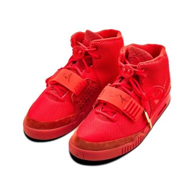 Nike Air Yeezy 2 'Red October' Dual Signed by Kanye West | US 13 ...