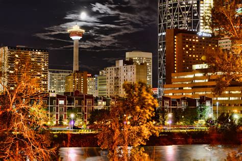 Calgary Tower | Calgary Tower night view. Gear: Nikon D800, … | Flickr