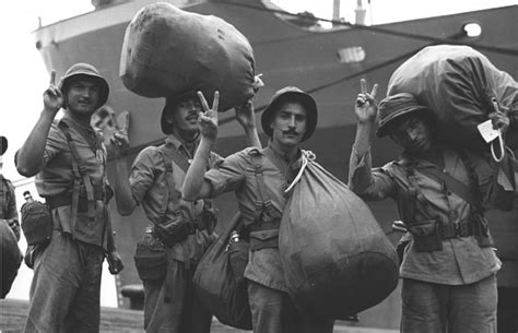 Segunda Guerra Mundial: Foto dos soldados brasileiros