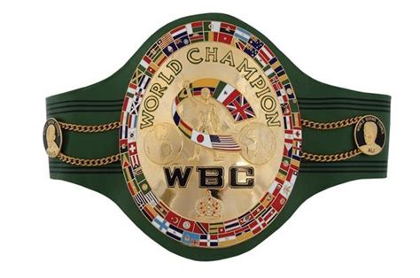 WBC Championship Boxing Belt