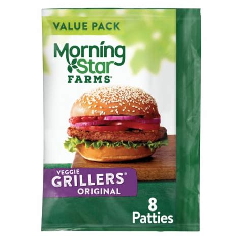 MorningStar Farms® Grillers Original Veggie Burgers, 8 ct / 2.25 oz - Pick ‘n Save