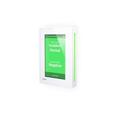 Touchscreen Room Pressure Monitor - Critical Controls - Price Industries