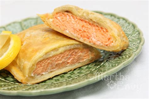 Martha Envy: Salmon in Puff Pastry