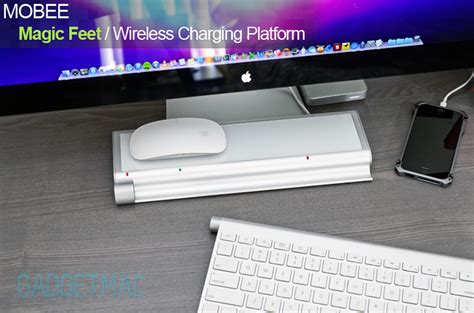 Mobee Magic Feet Wireless Charging Station Review — Gadgetmac