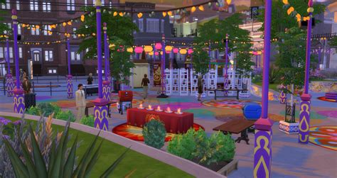 The Sims 4 City Living – Festivals – Platinum Simmers