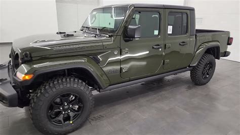 2023 JEEP GLADIATOR WILLYS SARGE GREEN ECODIESEL 4K WALKAROUND 23J20 SOLD! - YouTube