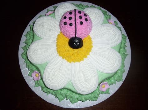 Ladybug Cake With Smash Cake - CakeCentral.com