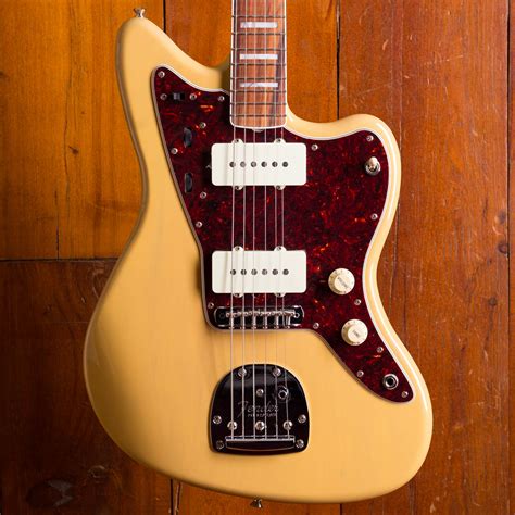 Fender Jazzmaster 2018 Vintage Blonde Guitar For Sale Max Guitar