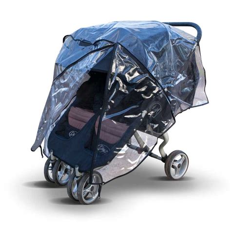 Double Baby Buggy Rain Covers - CoverCarryStore