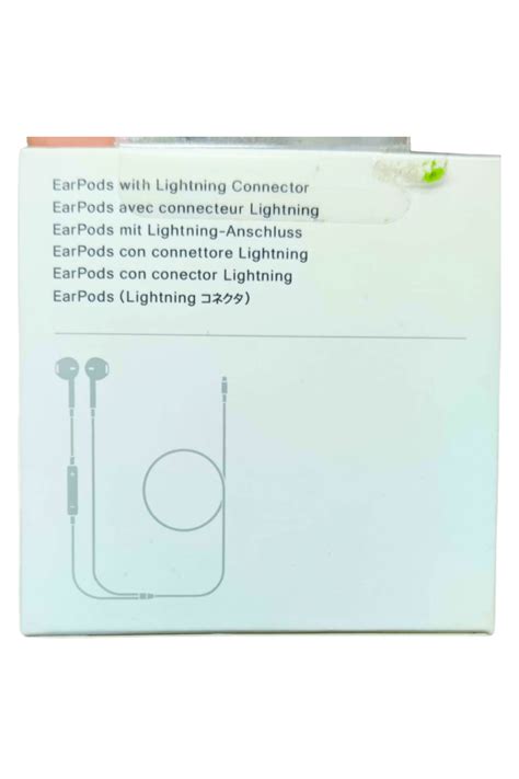 Apple Ear Pods Lightning Connector Imported Online Shopping