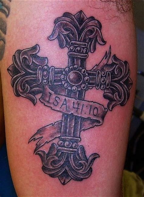 Beautiful christian cross tattoo - Tattooimages.biz