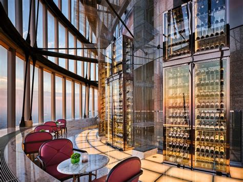 The world’s highest luxury hotel has opened at the J Hotel Shanghai Tower