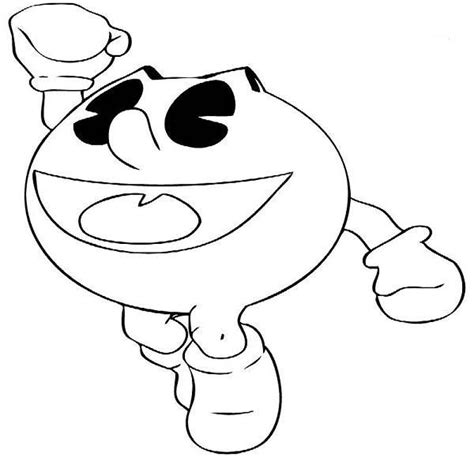 pac man characters coloring pages | coloring Pages | Pinterest | Coloring, Pac man and Colouring ...